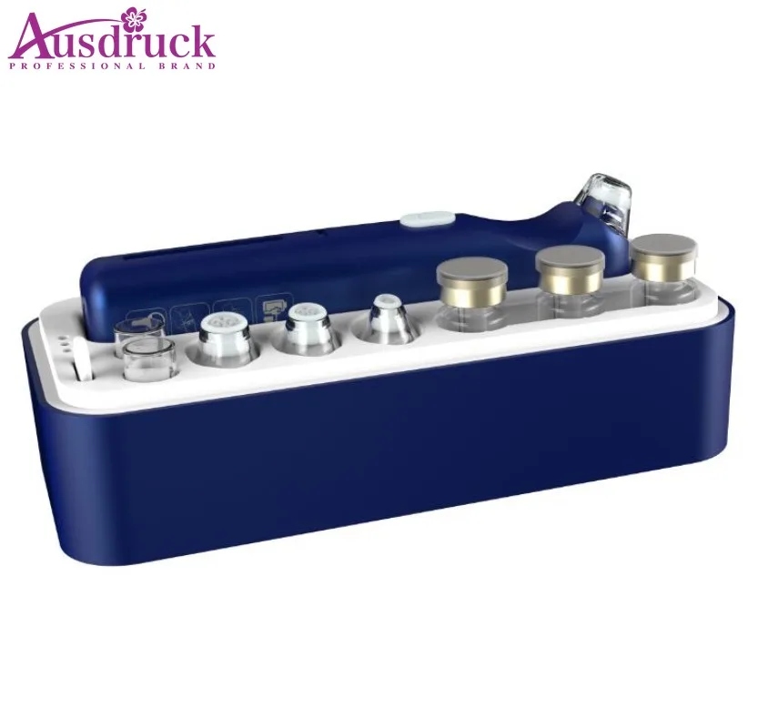 เครื่องมินิไฮโดรเดอร์มาเบรชั่น อควา เฟเชียล พร้อมฟังก์ชั่นกำจัดสิวเสี้ยน สำหรับดูแลผิวหน้าที่บ้าน