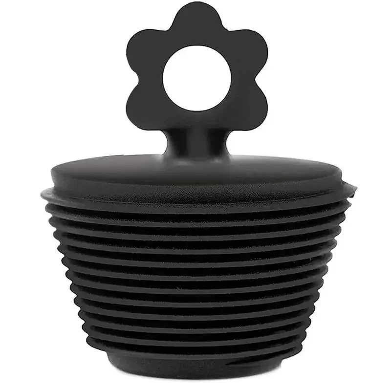 Silicone Drain Stopper Flower Shaped Bath Tub Plug Cover Bathroom Accessories Kitchen Sink Strainer 47*55mm