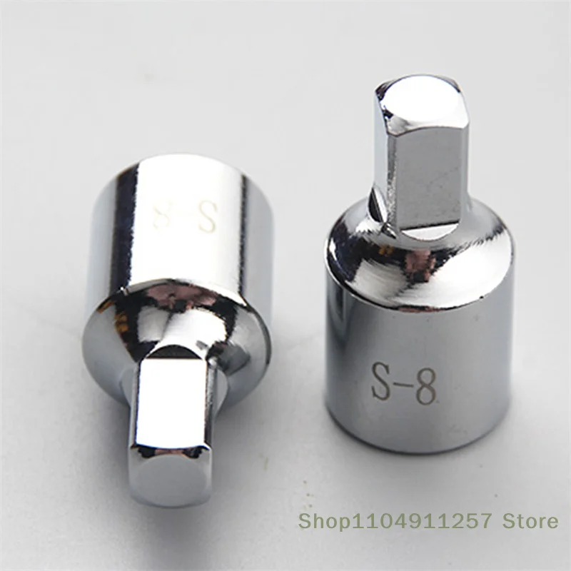 

2025L~1 Pc 8mm Square Oil Sump Drain Plug Key Tool Remover For Square Oil Sump Drain Plug Key Tool Remover Tool Part