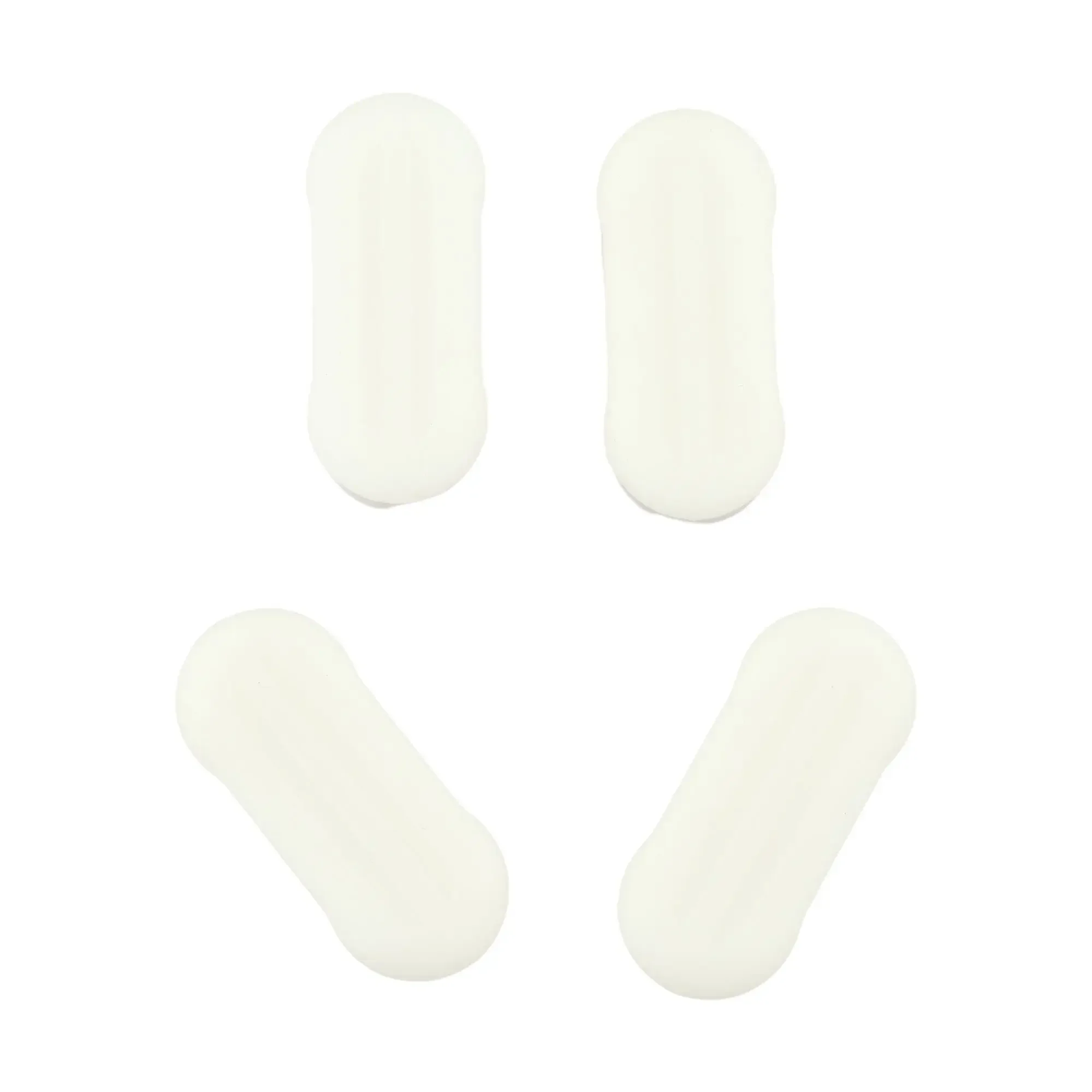 4pcs Bathroom Hardware Toilet Seat Buffer Replacement Bumpers With Strong Adhesion For Secure Toilet Seat Fixing