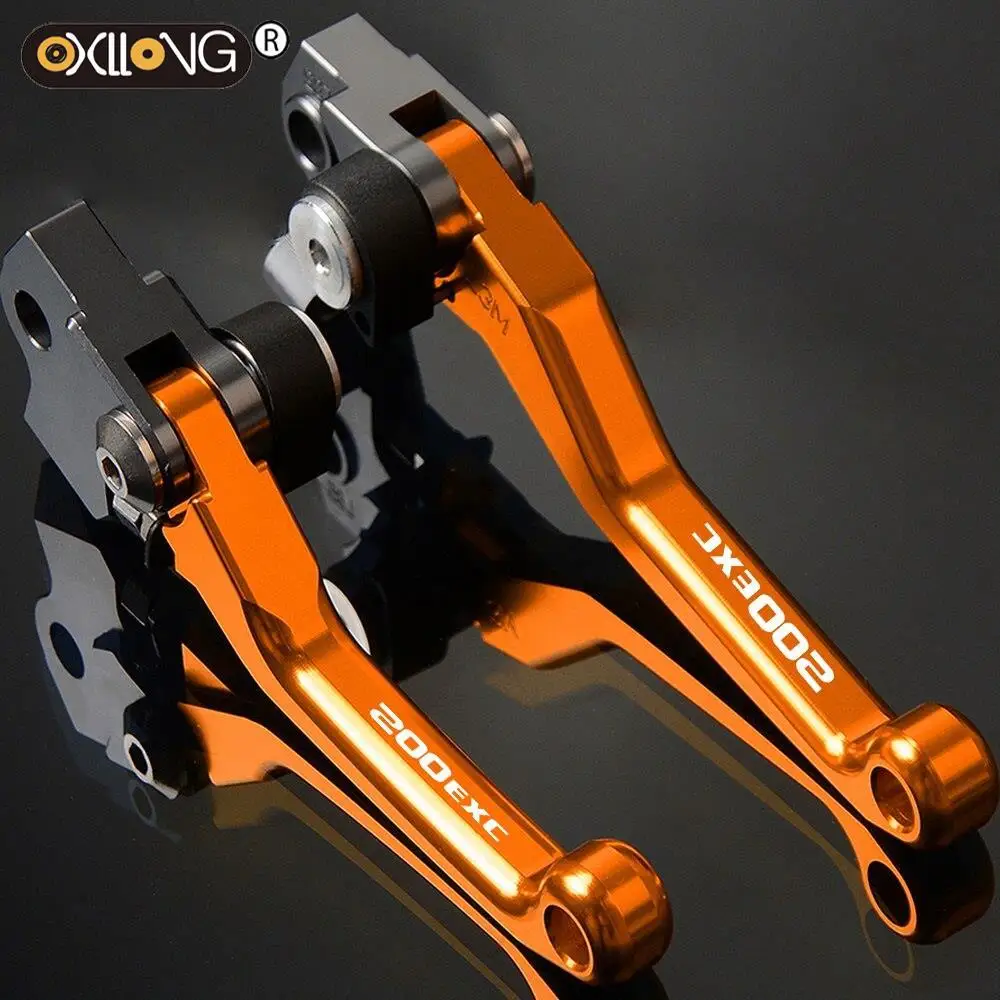 Motorcycle Dirt Bike Motocross Pivot Brake Clutch Levers Handle FOR 250XCF 250XC 250SXF 250SX 250EXCF 250EXC 200XCW 200EXC 200XC