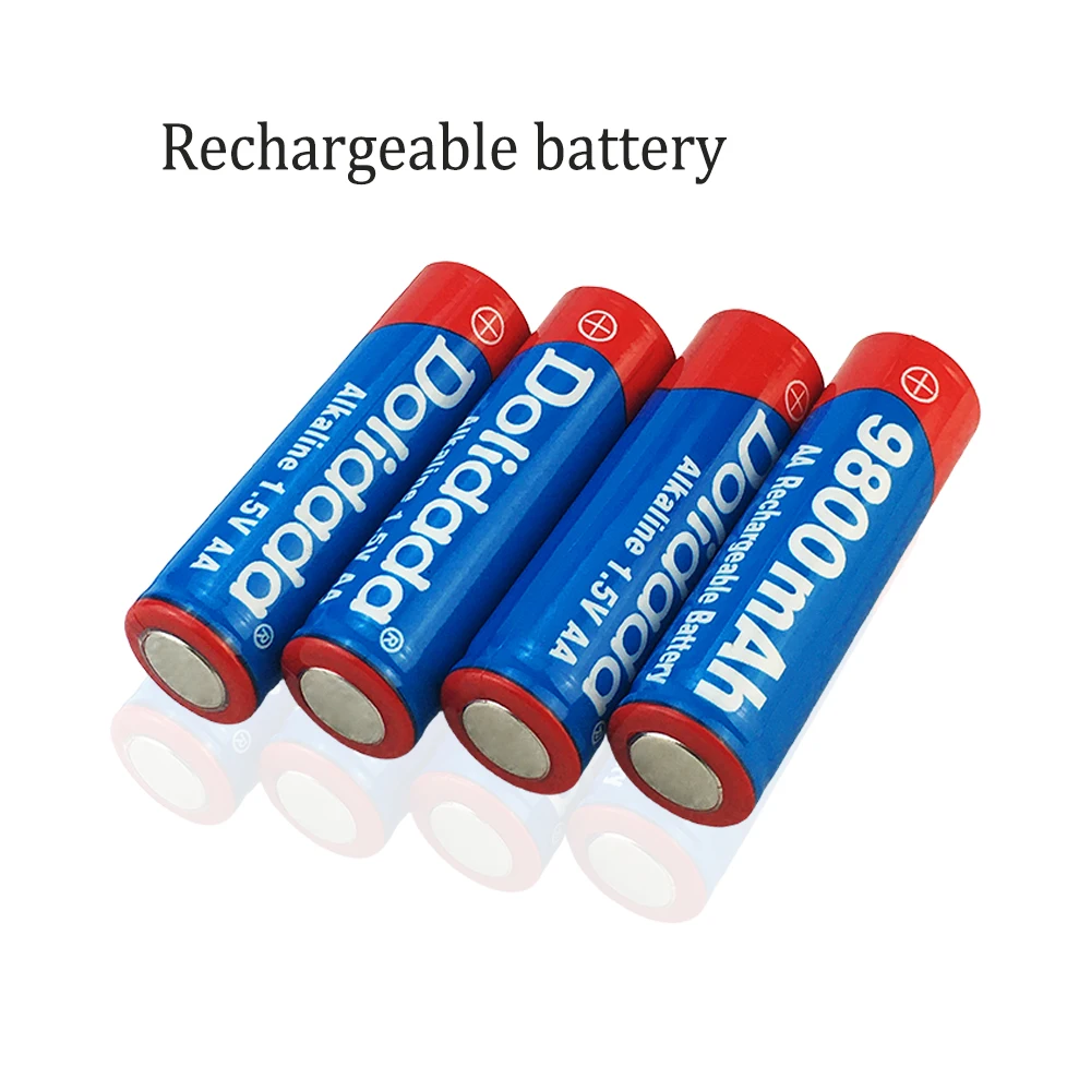 2024 New  AA 1.5V 9800mAh Rechargeable Battery Suitable For Clocks, Mice, Computers, Toys，Remote Control，Computer Eat