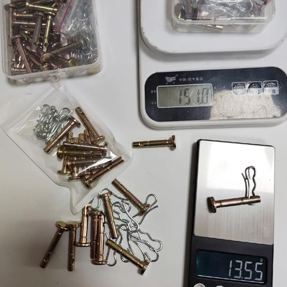 

1 комплект штифтов, сверхмощные крепежные детали из нержавеющей стали для обслуживания снегоочистителя, металлические детали для снегоочистителя