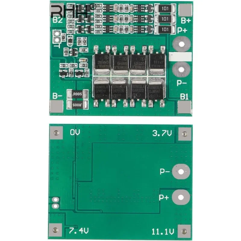 3S 11,1 V 12,6 V 25A 18650 Akumulator litowo-jonowy Płytka ochronna PCB z balansem