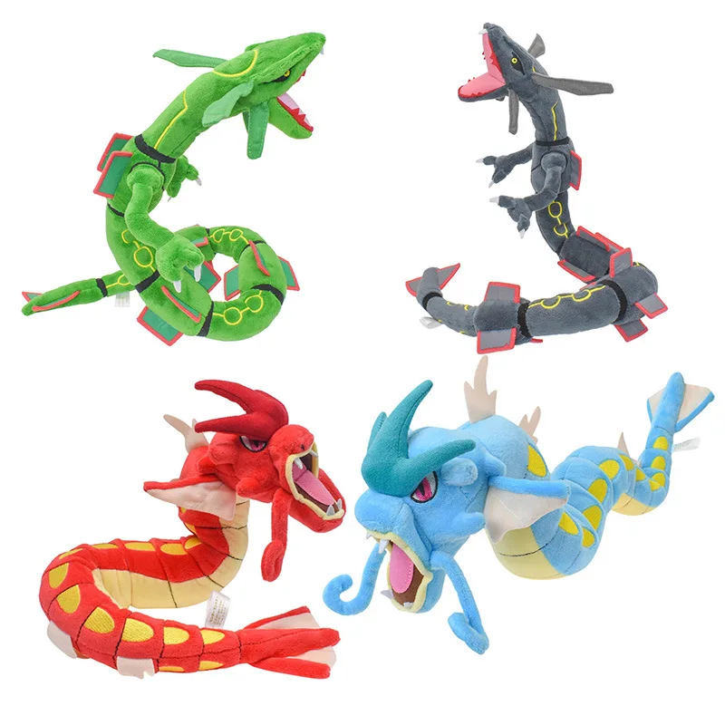 MINISO offre spéciale Pokemon Peluche Mega Rayquaza Gyarados Dragonair Mimikyu Lucario Horsea doux Peluche enfants cadeaux de noël