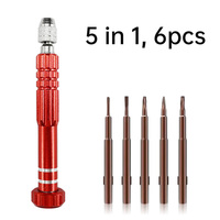 5 In 1 Multifunctional Screwdriver Set Disassembly Screwdrivers For Phone Laptop Electronic Product Dismantling Maintenance Tool