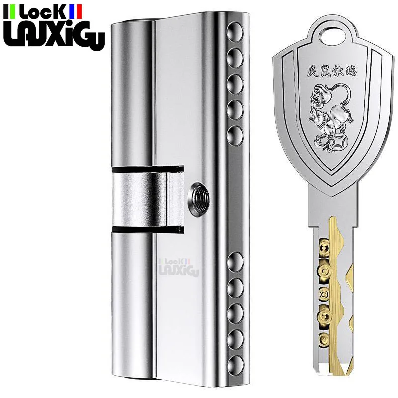 12/8 key anti-theft door round cylinder lock entry door round cylinder lock outdoor door lock family lock door lock lock core