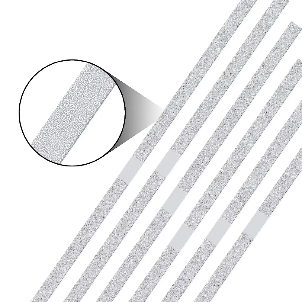 

12pcs/Set Dental Metal Polishing Stick Strips Single/Double Side Alumina-Plated Sanding Surface Dentist Teeth Whitening Material