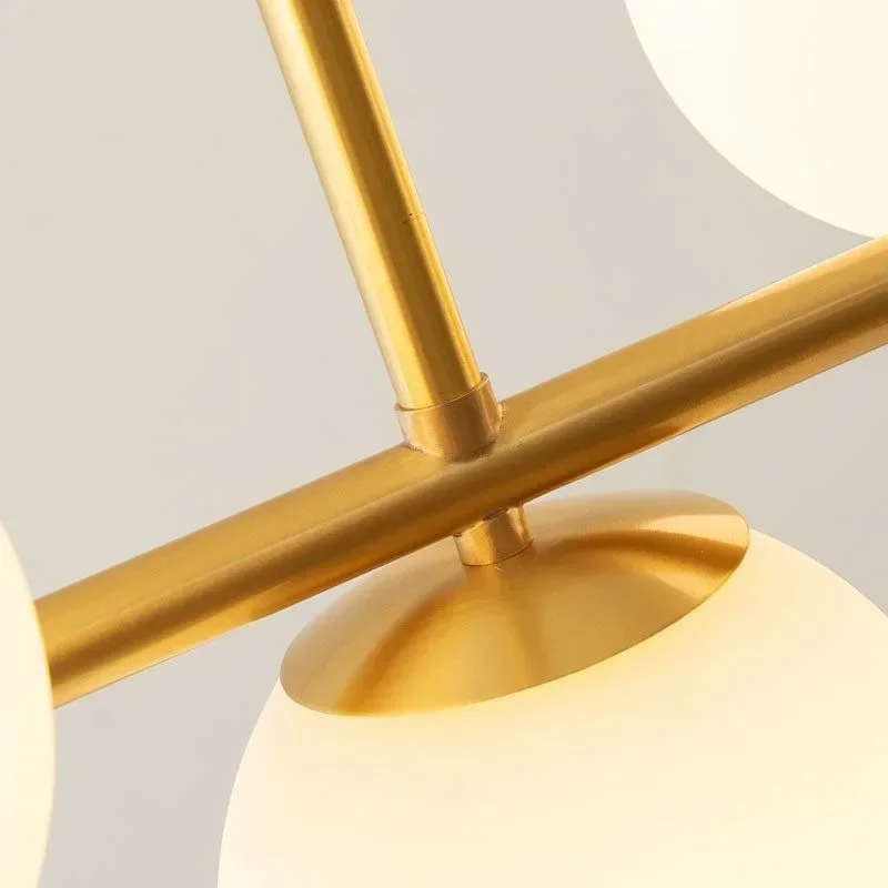 Nordic Minimalist Magic Bean LED Hanging Chandelier Bedroom Attic Kitchen Glass Pendant Lamps Indoor Lighting House Decoration - view 6