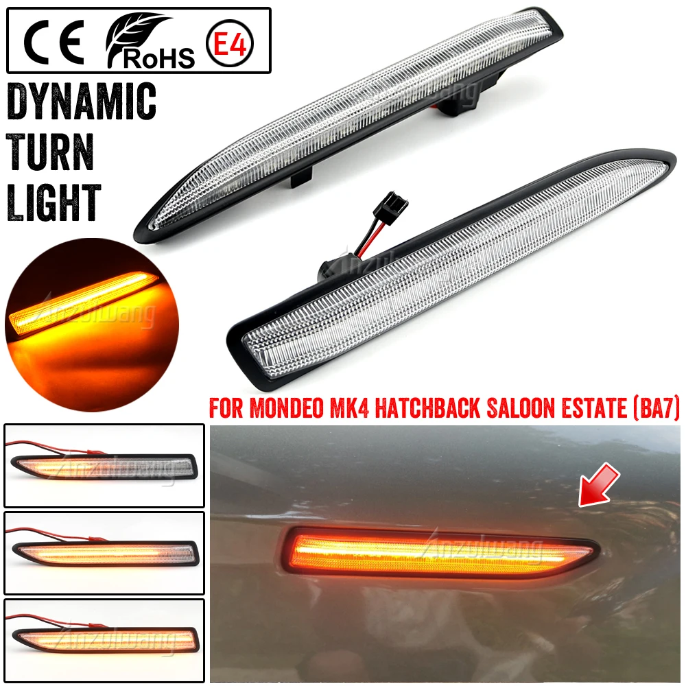 

FOR Ford Mondeo Mk4 Estate (BA7) 03.2007-01.2015 LED LED Dynamic Side Marker light