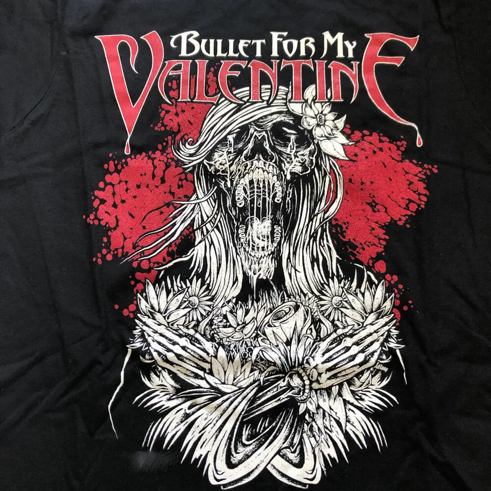 Bullet For My Valentine Cotton Black Full Size Men Women Shirt