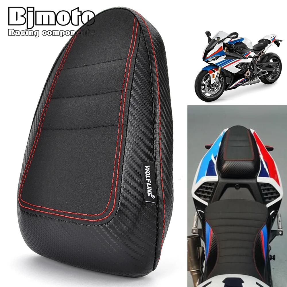 

Motorcycle Rear Passenger Pillion Cushion Cover For BMW S1000RR S1000 S 1000 RR 2019 2020 2021 2022 2023