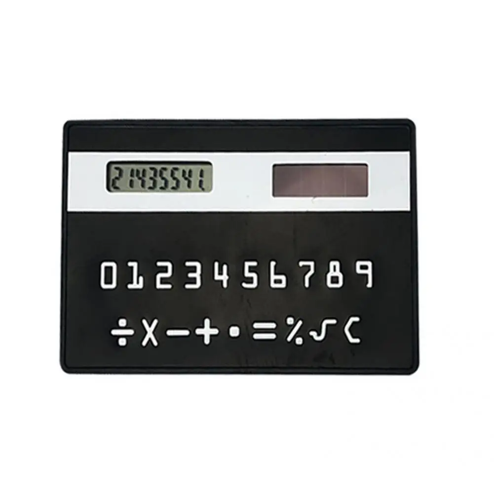 Calculadora eletrônica portátil mini calculadora de tela lcd estudante calculadora