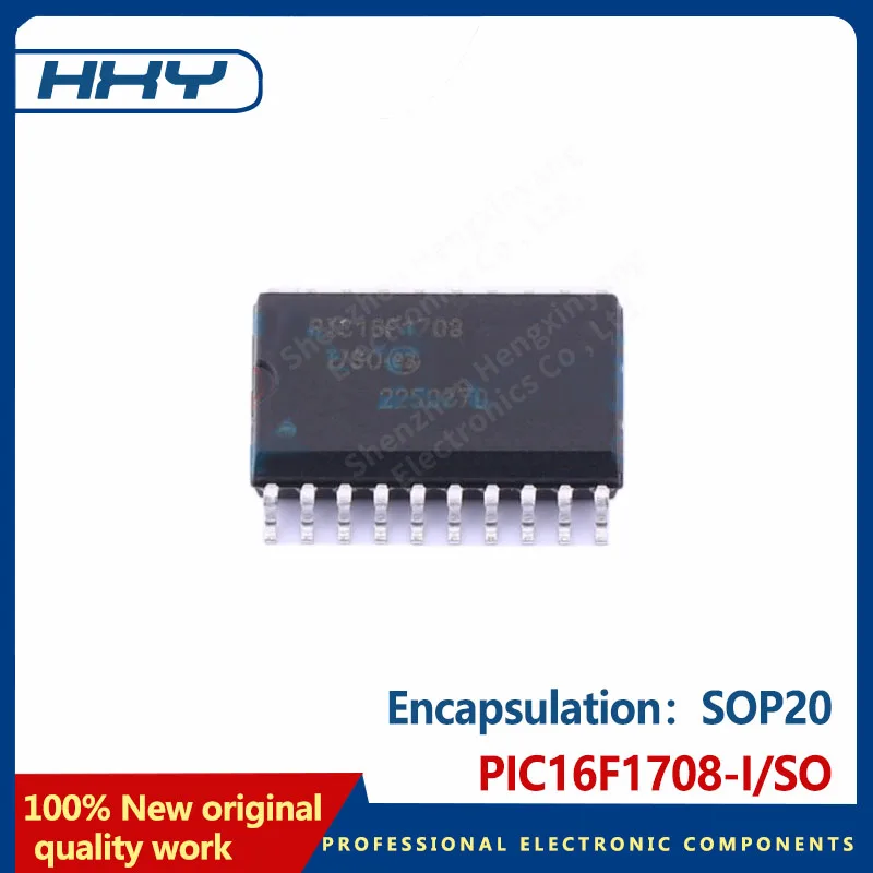 2PCS PIC16F1708-I/SO SOP20 MCU chip microcontroller