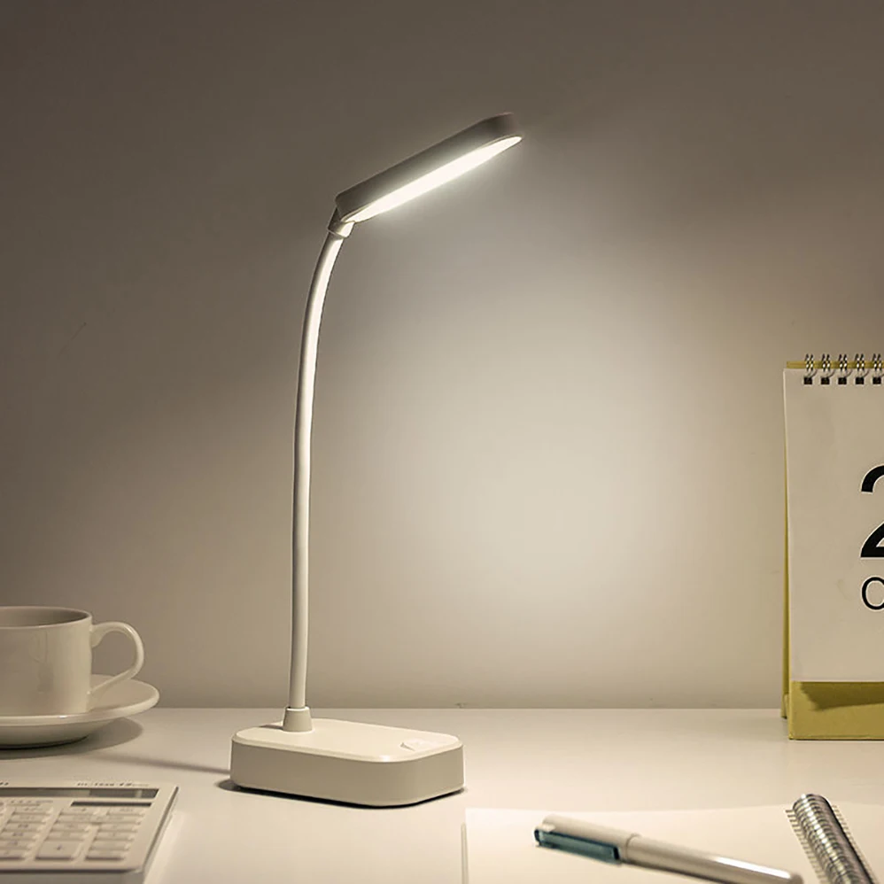 

Led Office/Reading Desk Lamp USB Powered Dry Battery Type 3W Reading Light With High Quality 3 Years Warranties