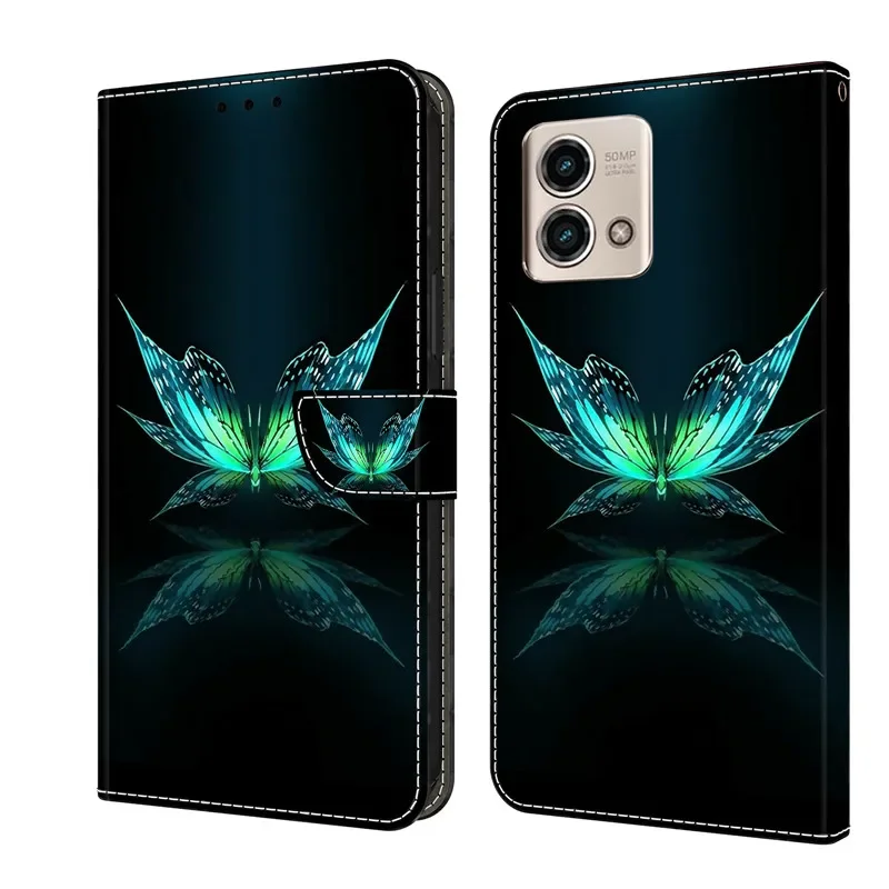 Capa de telefone magnética para Motorola, capas de couro, capa carteira, Moto G Stylus 5G, 2022, Jogar, 2023, 2023