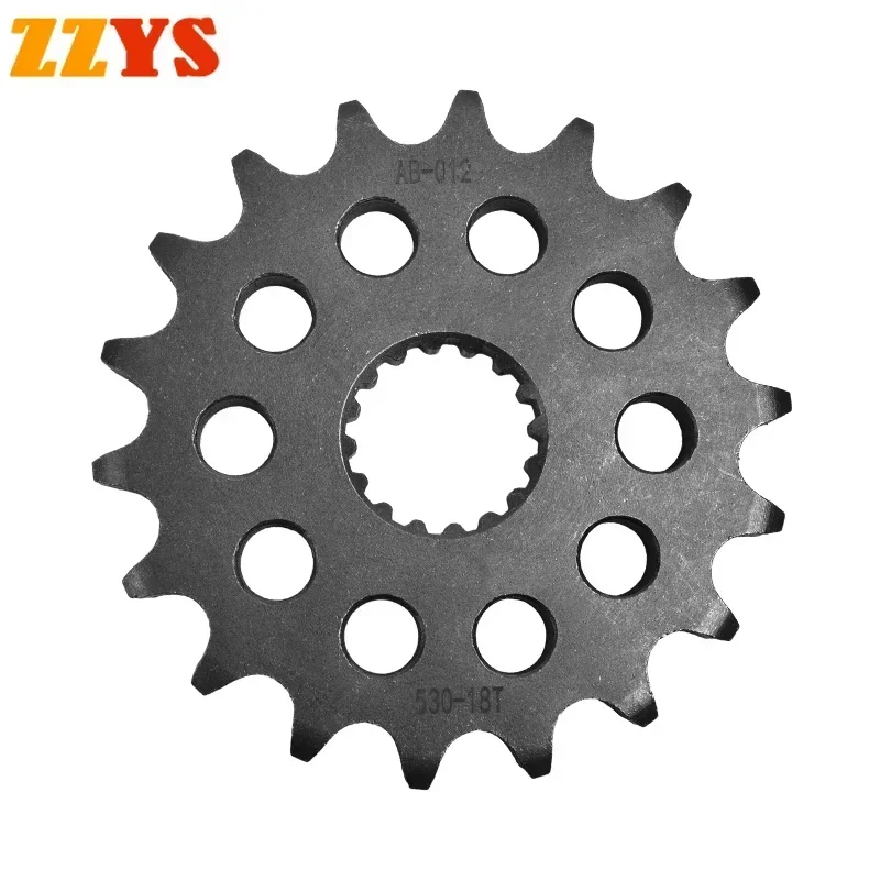 530 18T Tooth Front Sprocket Gear Staring Wheel Cam For Suzuki GSX-R1300R GSX-R1300RA GSX-R1300RZ GSXR1300 GSX-R1300 2008-2021