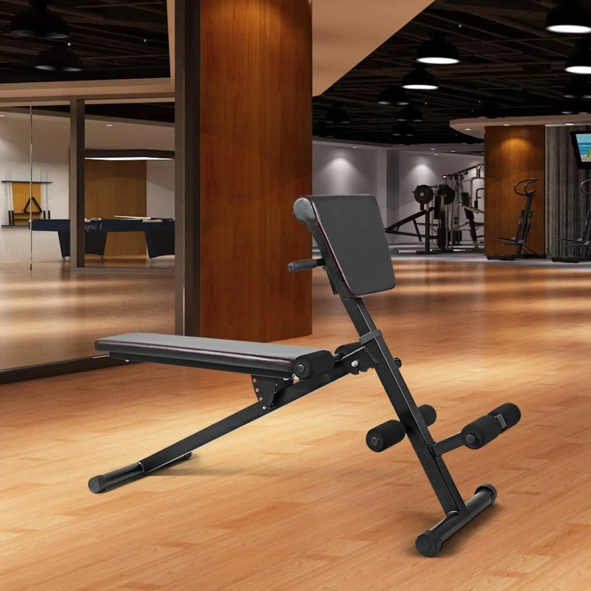 

Moccha Foldable Strength Training Bench Multifunctional Weight Bench with Adjustable Positions Functional Core Workout Training