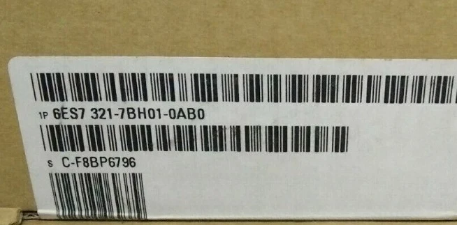 

Совершенно новый оригинальный 6ES7321-7BH01-0AB0. Быстрая доставка.