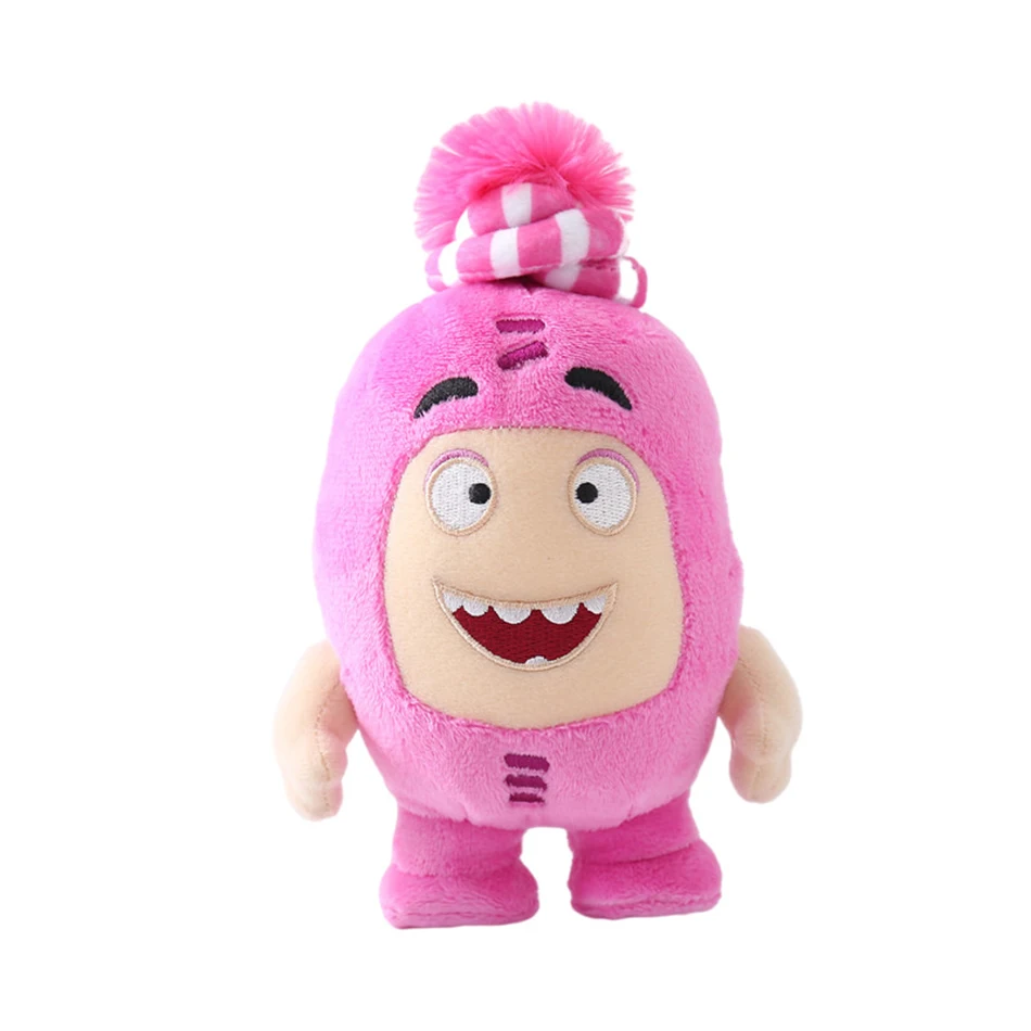 Kawaii Oddbods Fuse Bubbles Newt Pogo Slick Jeff Zee Plush Stuffed Toys Cute Cartoon Anime Mini Dolls Soft Pillow Kid Child Gift