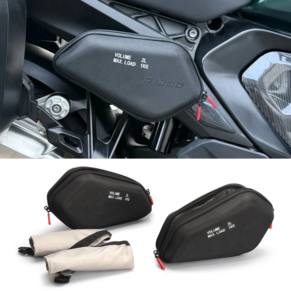 

Accessories For BMW R1300GS GS1300 R 1300 GS R1300 GS 2024 2025 Motorcycle Side Frame Bag Storage Package Bags Waterproof Bag
