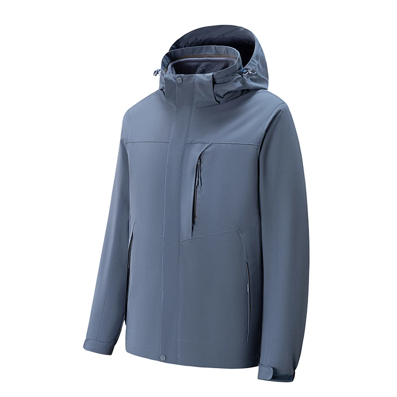 

Windbreaker Outdoor Warm Camping Jacket Mens Womens 3 In 1 Thick Hiking Jacket Fleece Waterproof Winter Men 2PC Windproof Coat