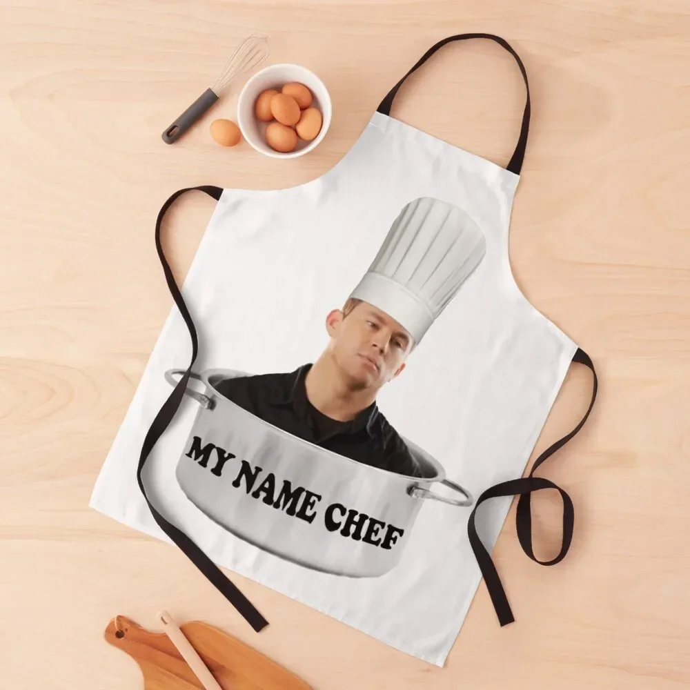 

My Name Chef (My Name Jeff) Apron Kitchen For Man Christmas gift Professional Barber carpenter Apron