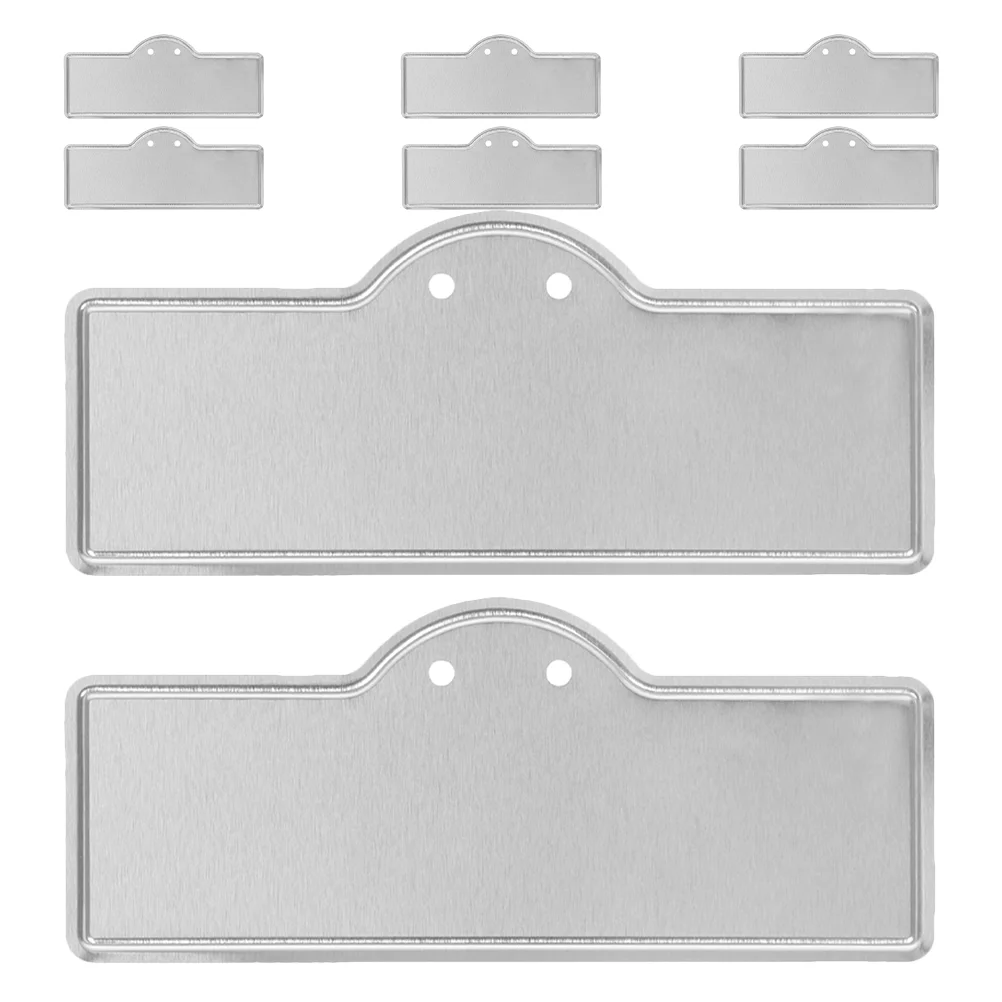 

8pcs Gardening Aluminum Plant Label Outdoor Plant Marker Metal Tree Vegetable Sign Waterproof Flower Pot Tags For Indoor Or Outd