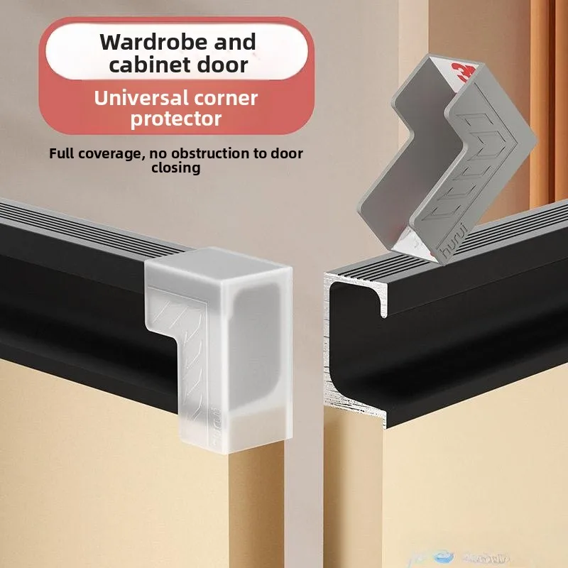 

U-aped Corner Protector Anti-Colion Cabinet Door Pull Handle Wardrobe Der Table Anti-Bump Head Protection Cover