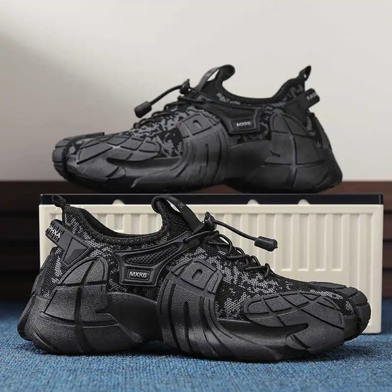 

Without Heel Rubber Sole Sneakers Men Deals Walking Jogging Men Shoes For Men Sports Functional High End Best Selling