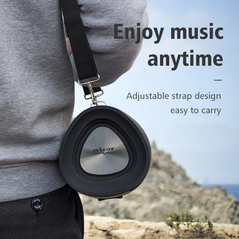 ZEALOT-S39 Tragbare Drahtlose Lautsprecher High-Power Große Spieluhr Outdoor Super Bass TWS Leistungsstarke Party caixa de som FM Radio AUX