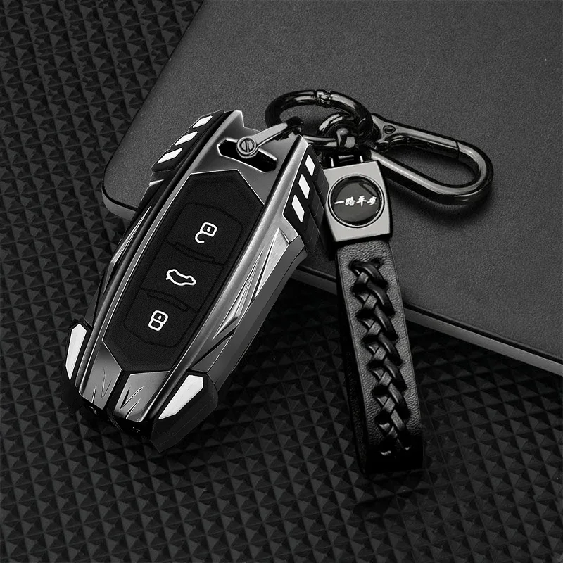 for keys cover holder Zinc Alloy car key case accessories for Geely Emgrand 7 GX3 Atlas GS NL3 Gili Emgrand 7 EX7 GT GC99