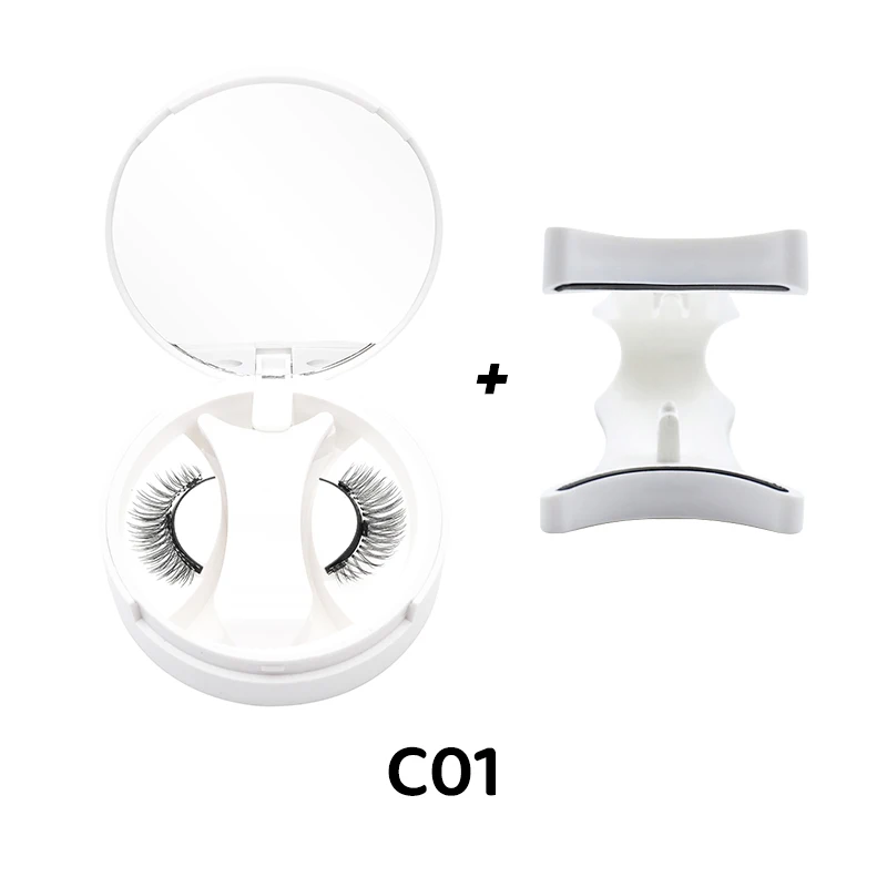 Künstliche Nerzwimpern 3D Magnetische Natürliche Falsche Wimpern Großhandels-Set Wiederverwendbare Magnetwimpern mit Pinzette – Detail 18