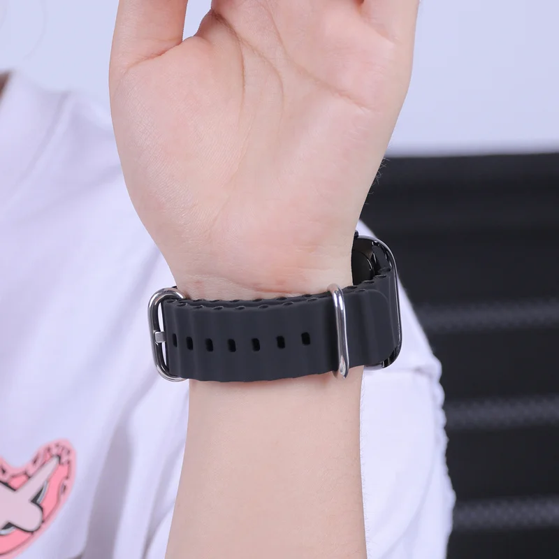 Apple Watch Ultra バンド 49mm 46mm 44mm 45mm 42mm 41mm 40mm 44mm 45mm オーシャンベルト iWatch シリーズ 11 10 9 8 SE3 Ultra3 バンド用ストラップ