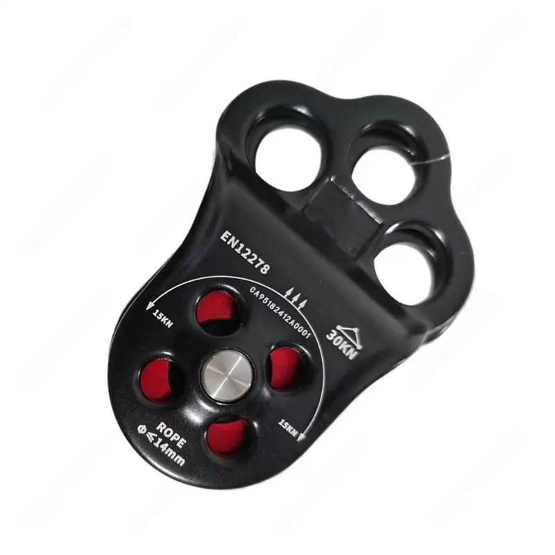Y67A-30KN Hitch Climber Pulley Equipment Bearing For Arborist Tree Climbing For Rigging Hauling Arborist Tree Climbing Pulley B view 2