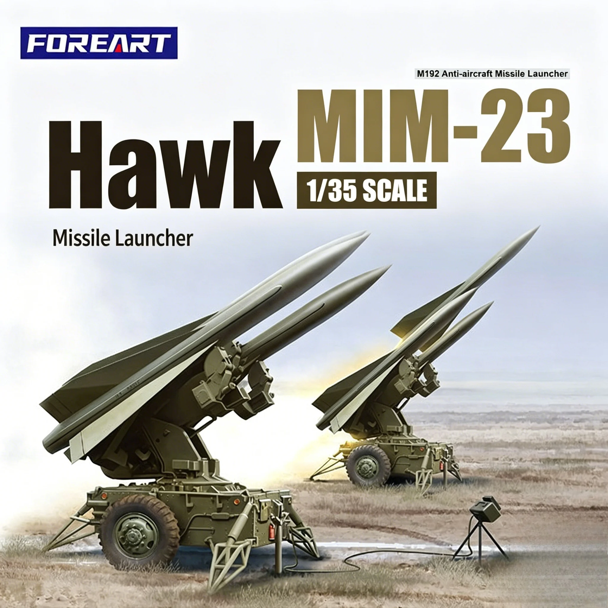 FOREART Modell R5903 1/35 MIM-23 Hawk Raketenwerfer Militär-Plastikmodellbausatz