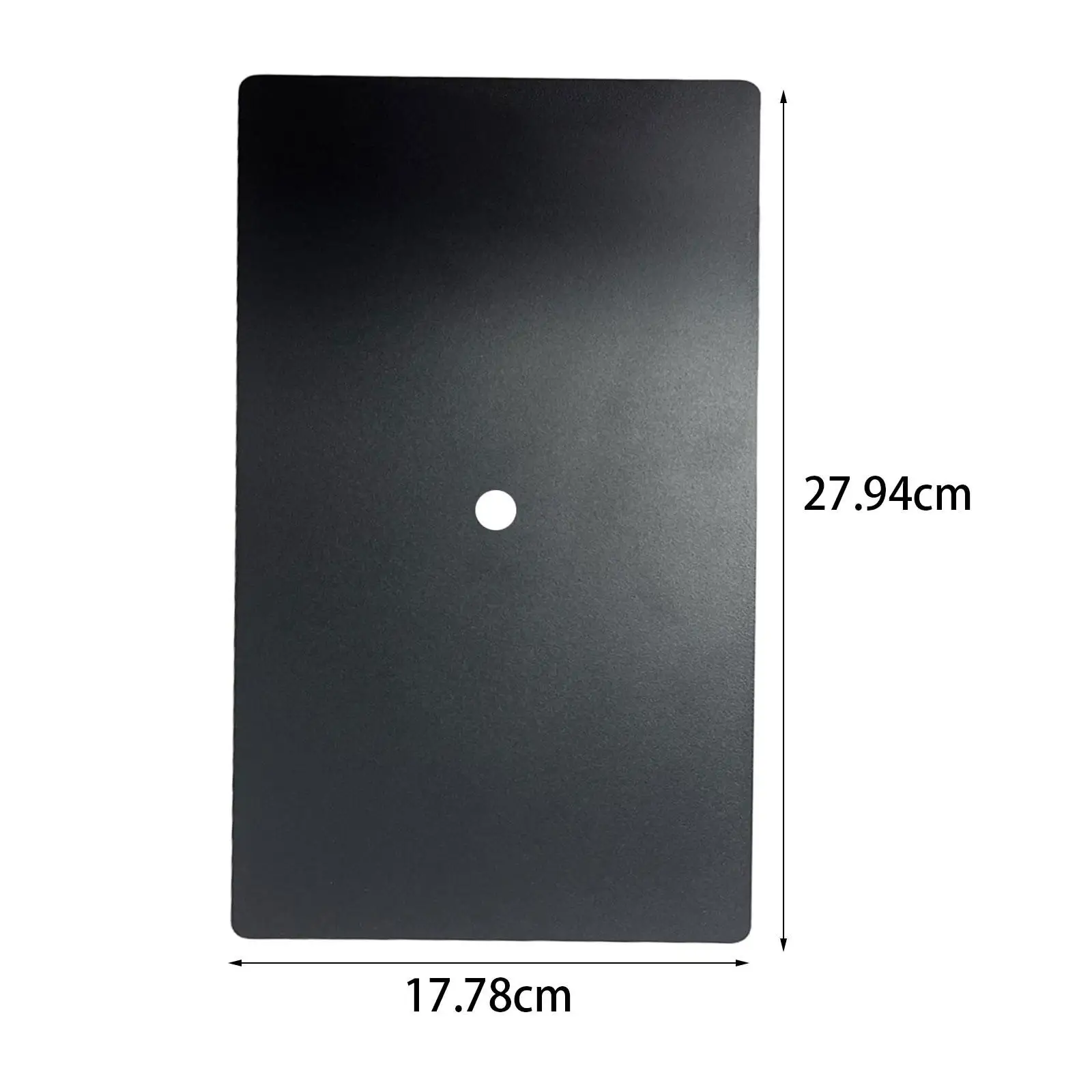 Steel Monitor Mount Reinforcement Plate for C Clamp Installation Improve Stability on Glass Desk Top