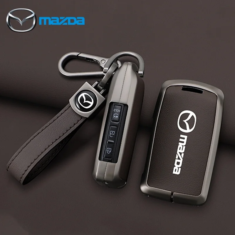 Pełna Osłona Kluczyka Samochodowego Etui Obudowa Mazda 2 3 5 6 BL BM GJ Atenza Axela Demio CX-3 CX3 CX-5 CX5 CX7 CX-7 CX-9 CX8 Akcesoria