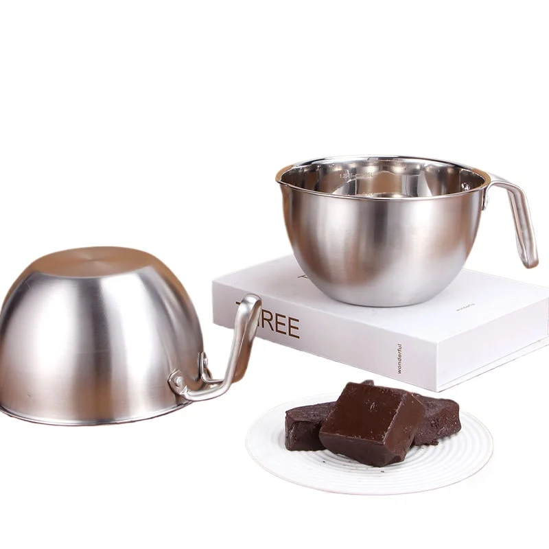 

Плавильный котел для шоколада, горшок из нержавеющей стали для плавления шоколадных конфет, кухонный горшок для хранения для дома