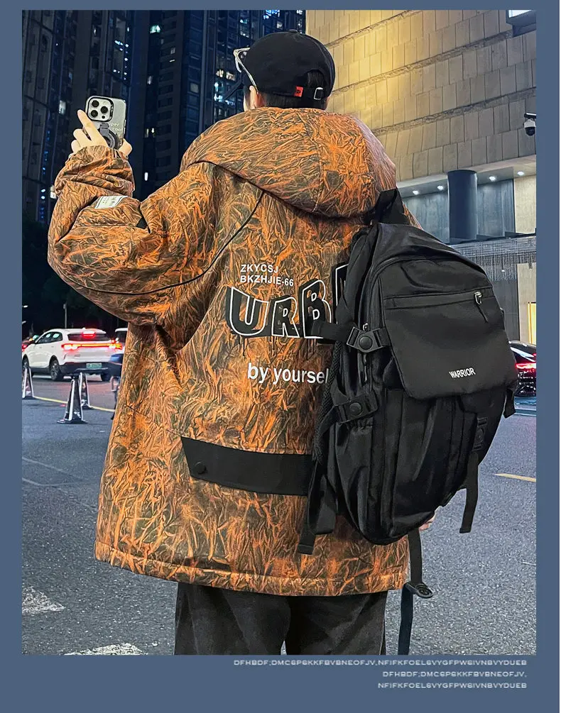 Mode 2026 Herbst Winter Herren Verdickte Kapuzen-Fleecejacke Jugendliche Streetwear Freizeit Warme Plüschjacke Winddichte Oberbekleidung – Detail 21