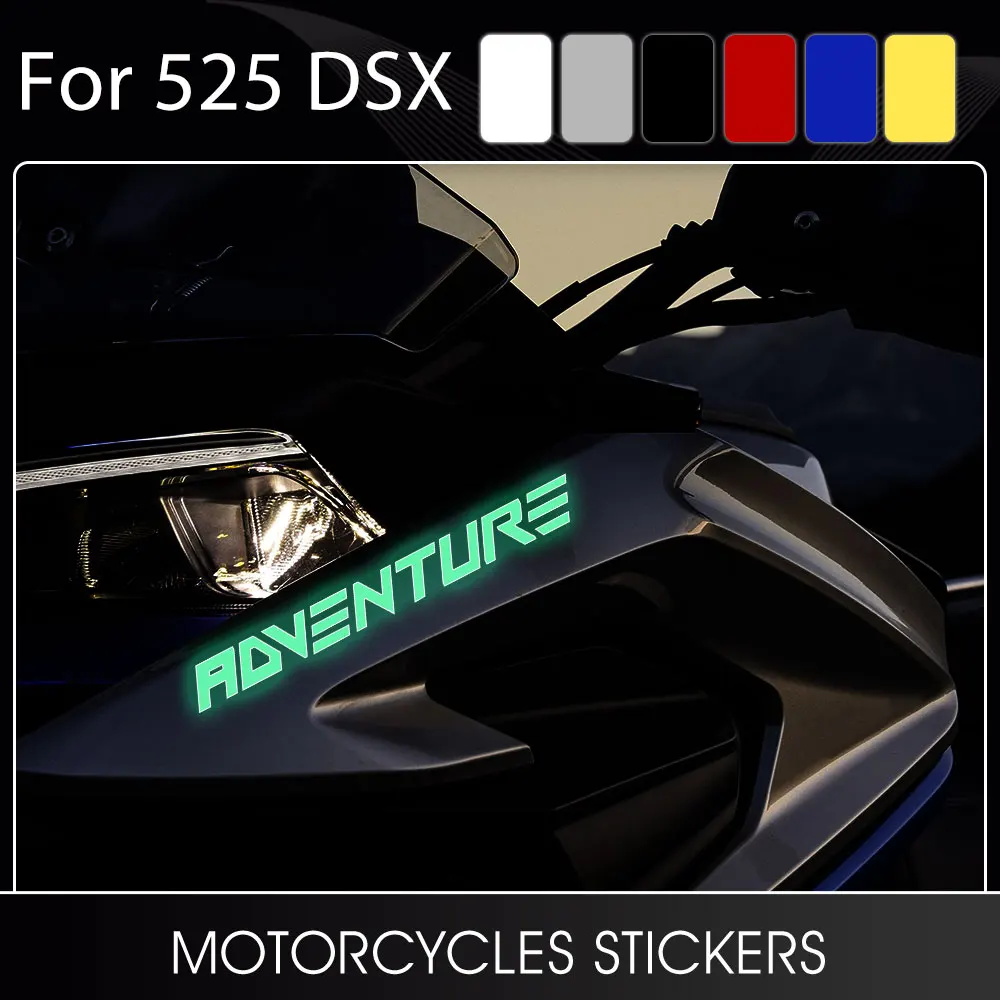 Motorcycle Glow Stickers Decal for VOGE 525 DSX 525DSX DS525X Accessories 2022 2023 2024 Front Fairing Decals