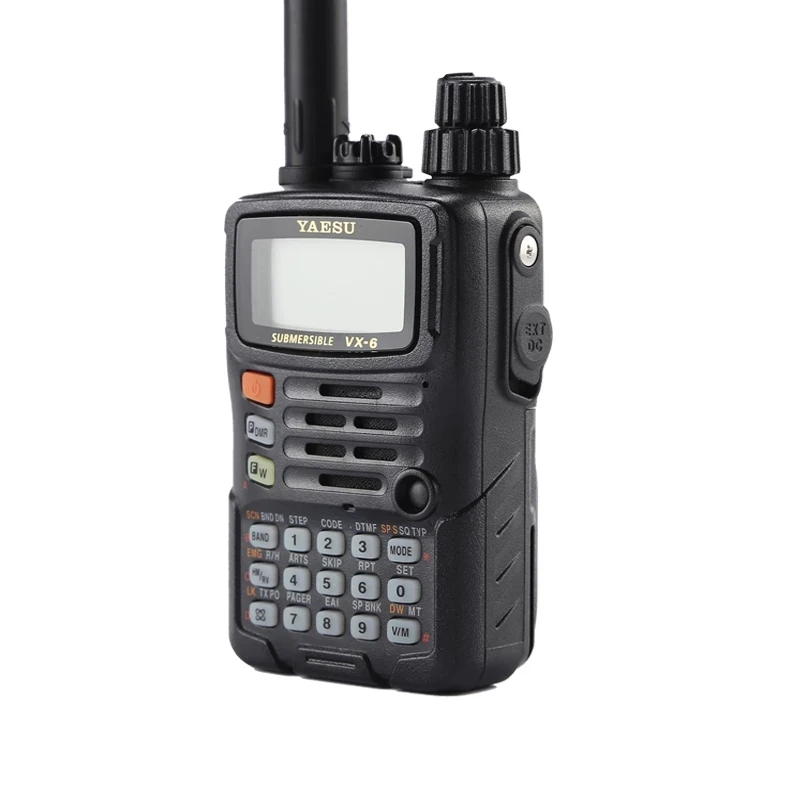 Для YAESU VX-6R двухдиапазонный трансивер UHF VHF радио IPX7 мобильный Walkie Talkie для вождения на открытом воздухе новое поступление