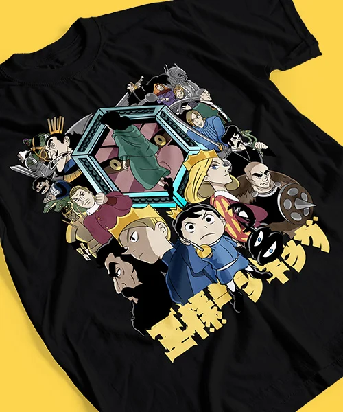 

T-shirt for Anime Ousama Ranking Bojji y Kage