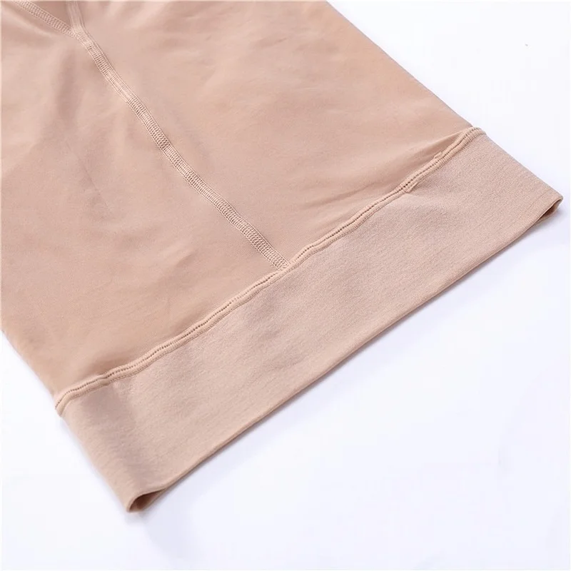 Ma gic Anti-wire Thin Summer High Silk Slide Steel Silk Meat Color Plastic Light Leg M agic Pants Women Leggings