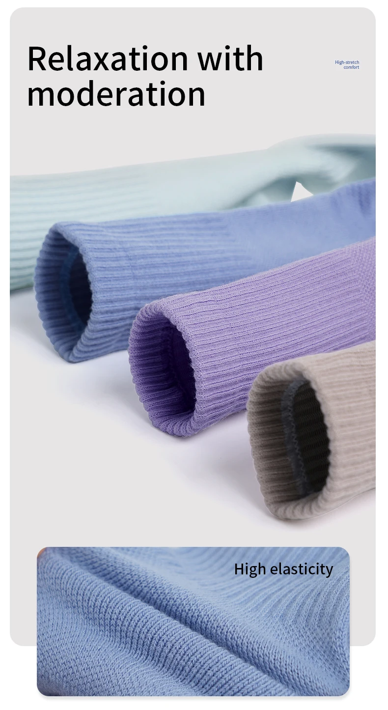 Rutschfeste Tanzsocken für Damen und Herren, moderne Ballett-Übungsstrumpfhosen mit Grifffüßen für Erwachsene, Yoga-Crew-Socken – Detail 8
