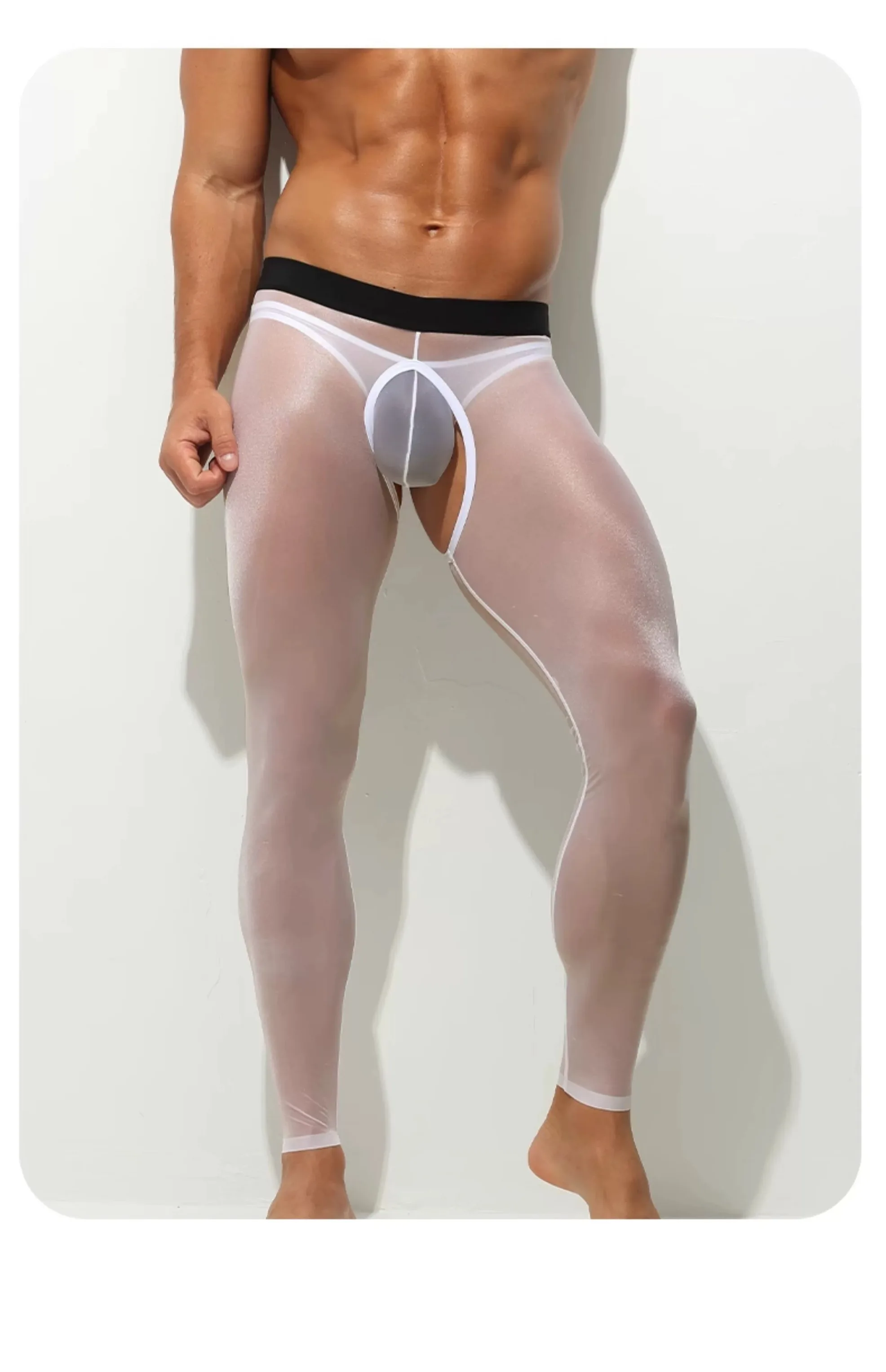 

Fitness clothes shorts men's ultra-thin ice silk slightly transparent pants tank top shoulder running quick drying sports A874