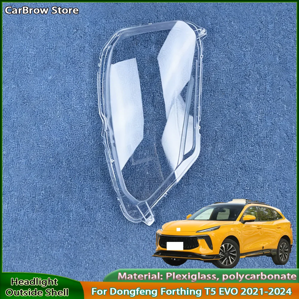 

Car Front Light Housing Headlamp Replacement For Dongfeng Forthing T5 EVO 2021 2022 2023 2024 Headlight Lens Transparent Cover