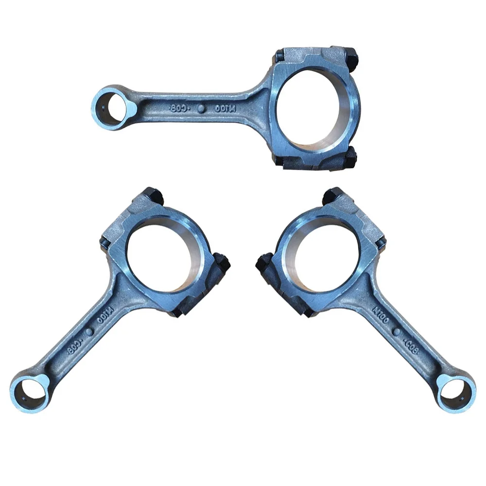 3PCS Connecting Con Rod New Set For CHEVROLET MATIZ DAEWOO 0.8L 0.8 L T L3 GAS 1998-2013 25192477 LBF F8CV LQ2 view 5