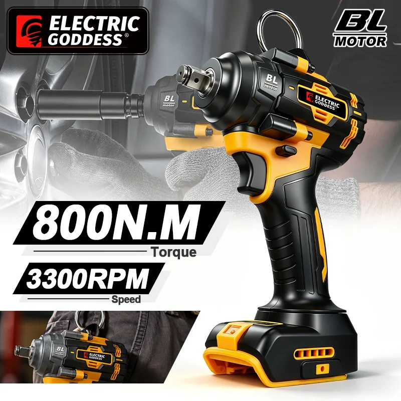 800nm-brushless-cordless-wrench-electric-impact-wrench-for-car-truck-repair-power-tools-for-dewalt-20v-battery-pin-no-battery