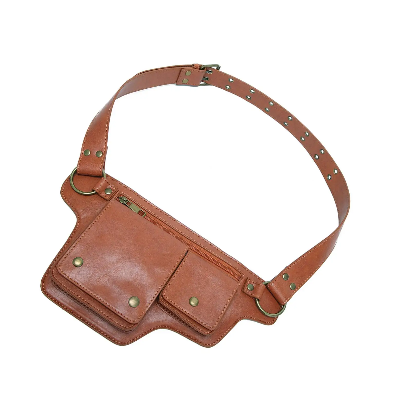 

Женская поясная сумка с регулируемым ремнем для путешествий и фестивалей